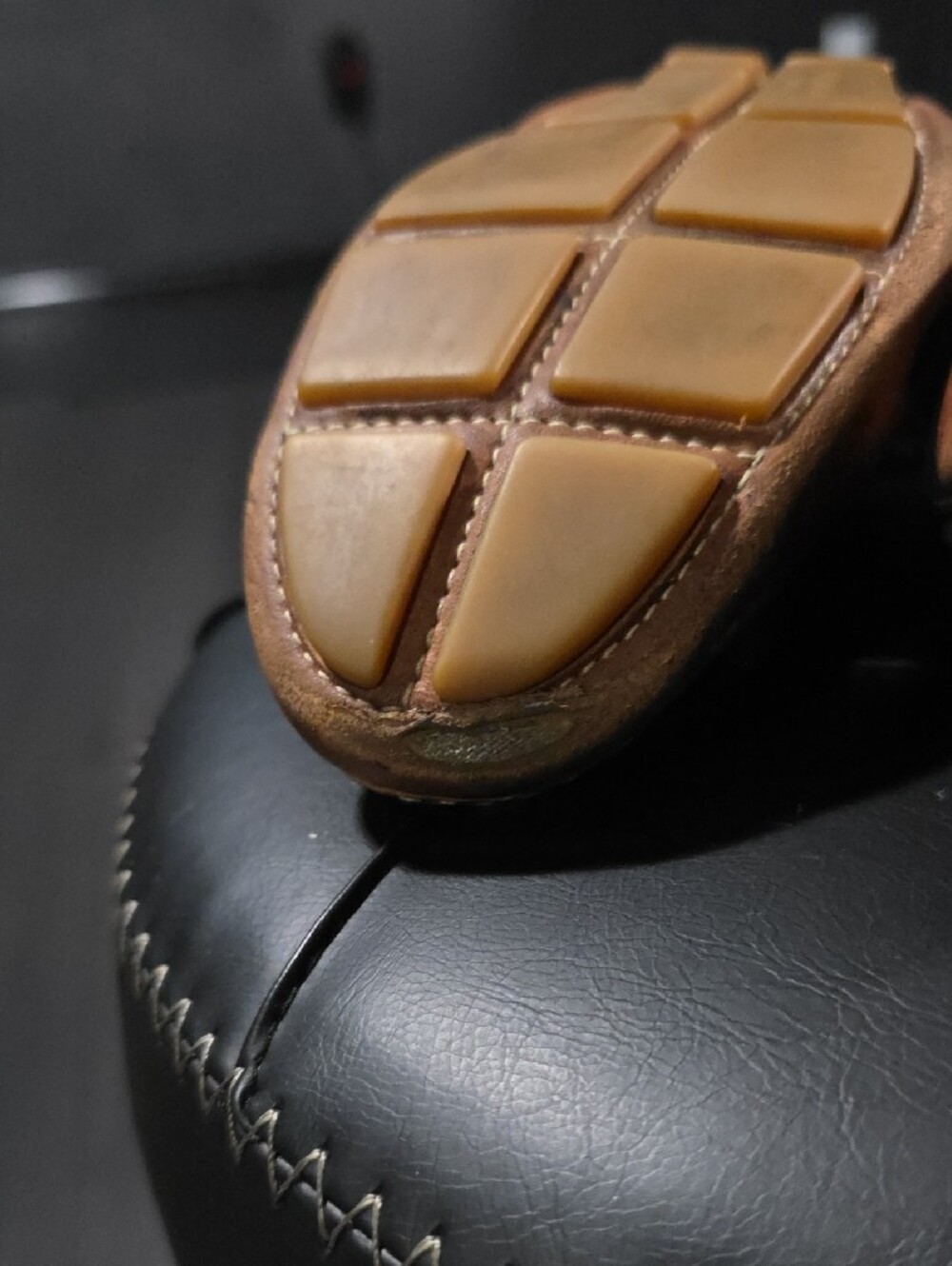 Prada Leather Loafers Women's Size 7 - Picture 8 of 9